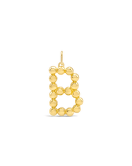 INITIAL BUBBLE CHARM - B