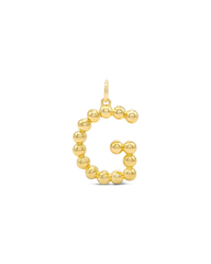 INITIAL BUBBLE CHARM - G
