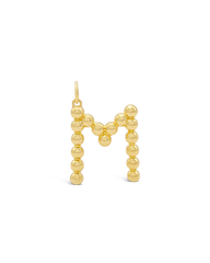 INITIAL BUBBLE CHARM - M