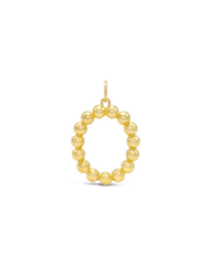 INITIAL BUBBLE CHARM - O