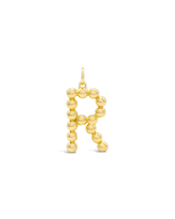 INITIAL BUBBLE CHARM - R
