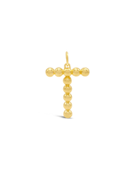 INITIAL BUBBLE CHARM - T