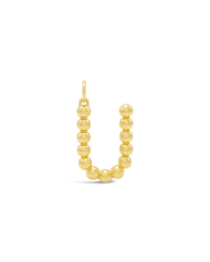 INITIAL BUBBLE CHARM - U