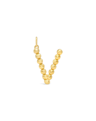 INITIAL BUBBLE CHARM - V