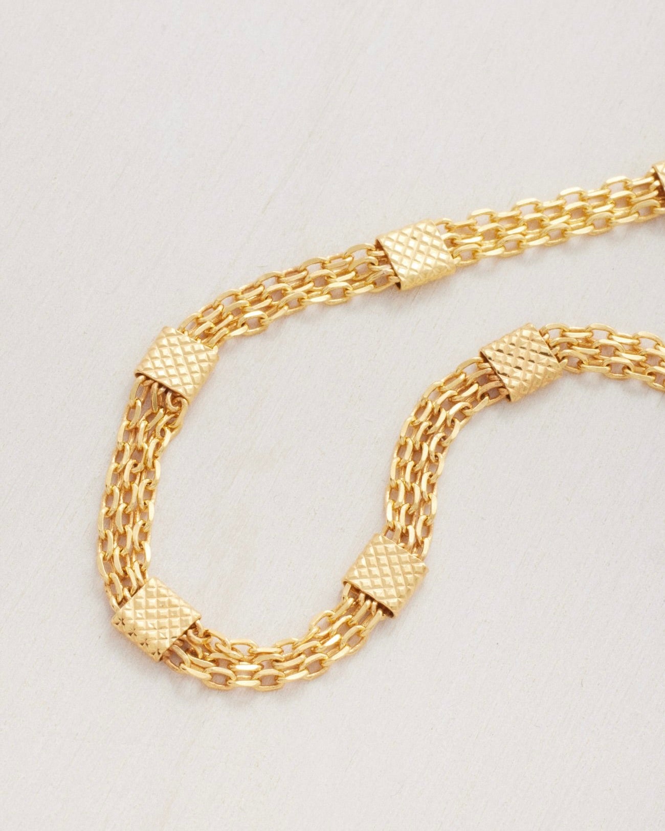 Daphine, Gold Plated Anklet.