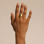 Reena Ring, 18ct Gold Plated.
