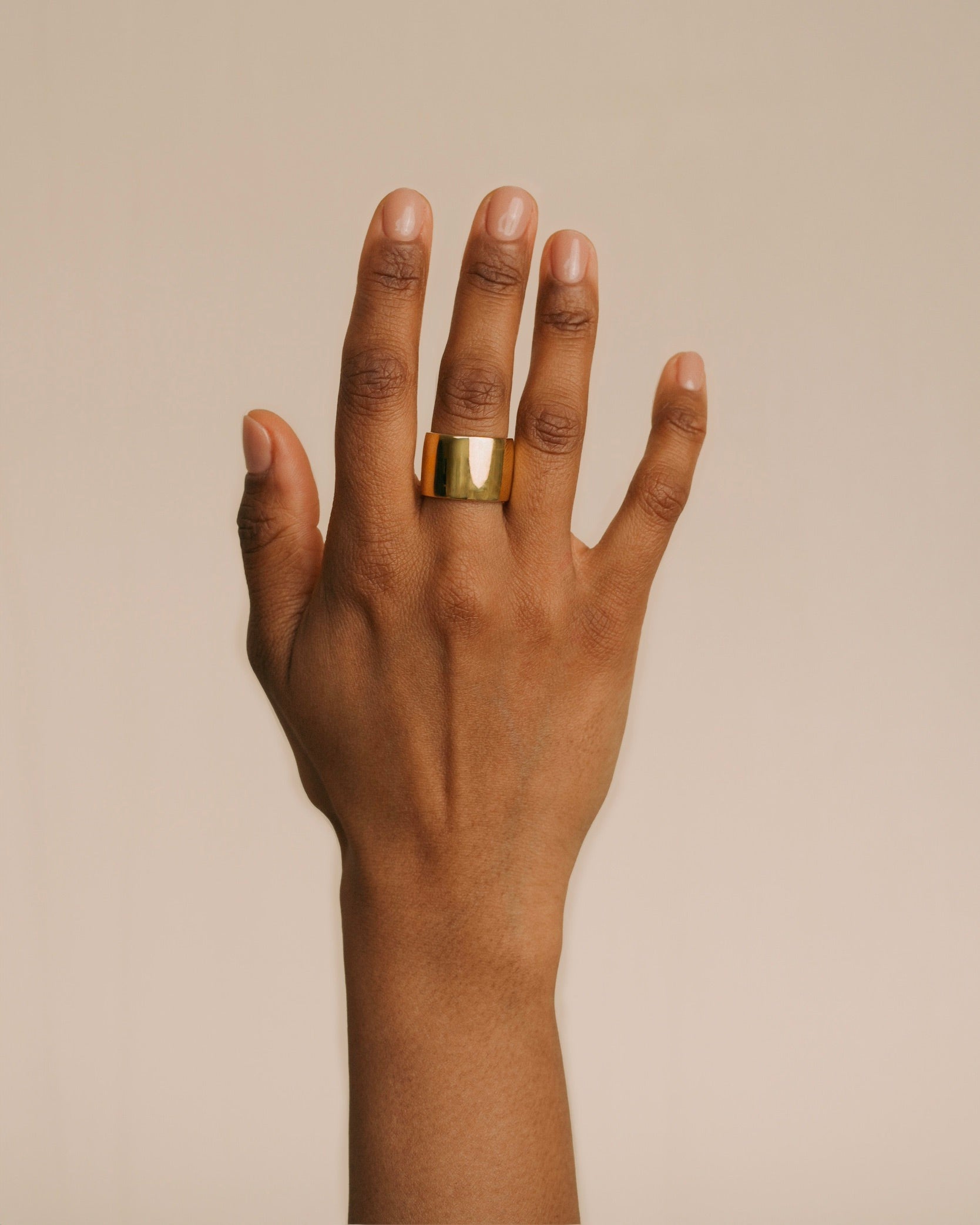 Reena Ring, 18ct Gold Plated.